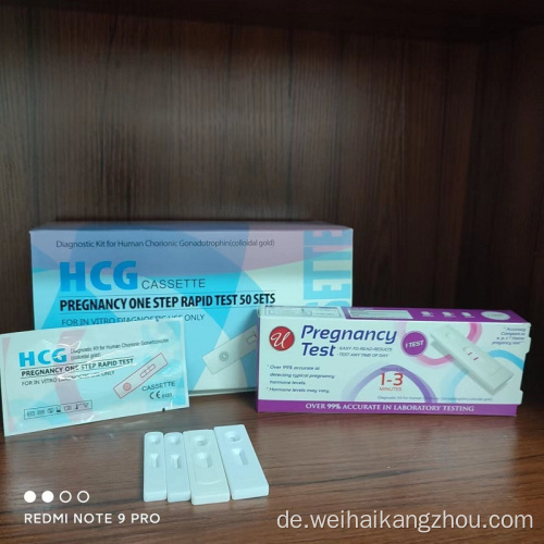 Hot Sale HCG Cassette Test Kit